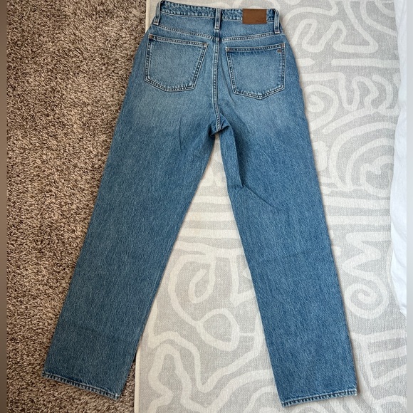 Madewell Curvy Perfect Vintage Straight Jean - Picture 2 of 4